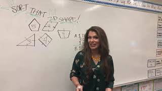 Math Lecture 2  2D Shapes Sorting
