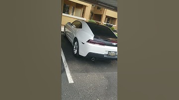 Nice exhaust note on trifecta tuned Camaro v6