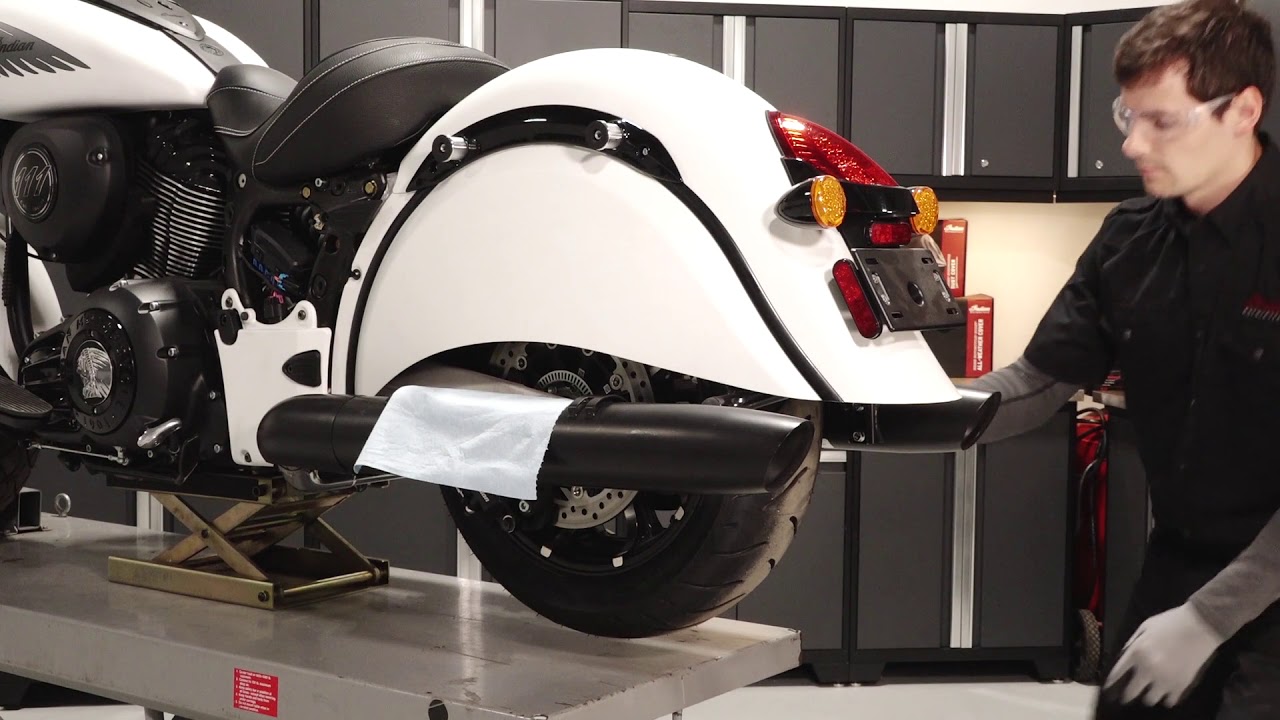 Indian Springfield Drive Belt Inspection and Tension Adjustment Indian Motorcycle YouTube