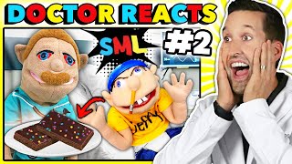 ER Doctor REACTS to Hilarious SML Movie Medical Scenes #2