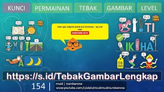 Kunci permainan tebak gambar level 154, untuk lengkap dan terupdate
bisa di akses s.id/tebakgambarlengkap #covid19 #dirumahaja main
#tebakgambar