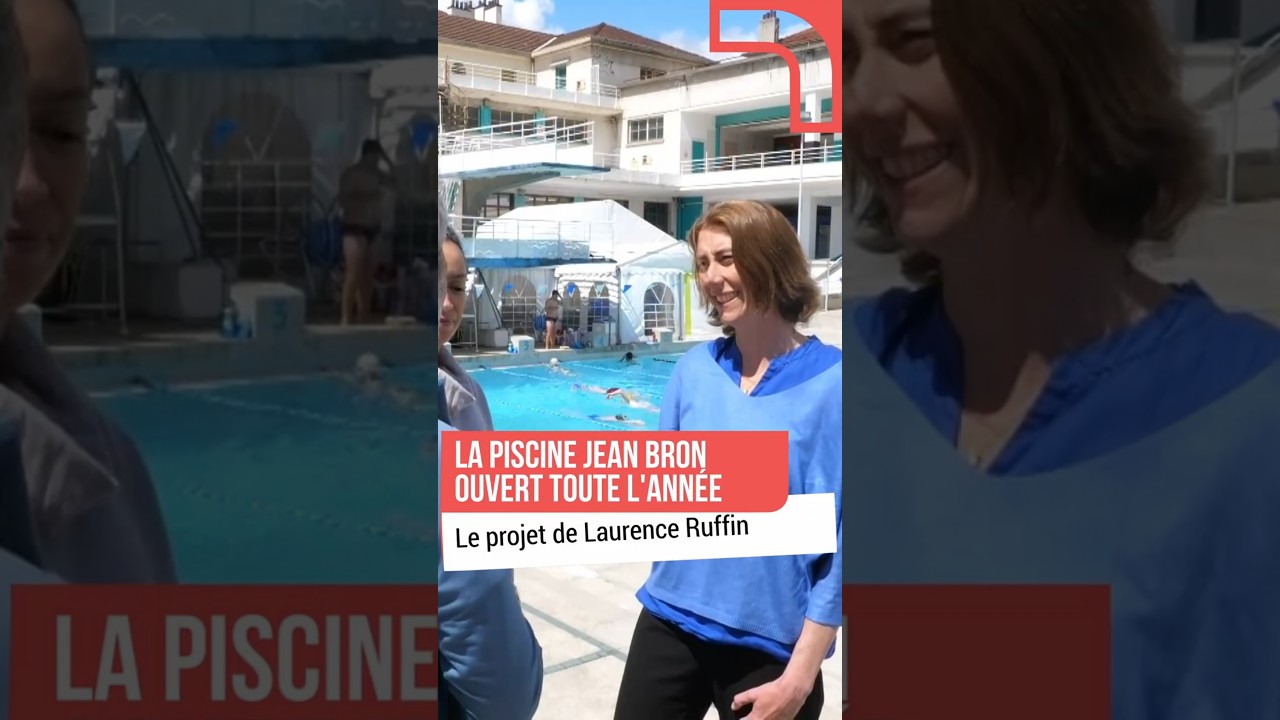 La piscine Jean Bron ouverte toute l'année : l'ambition de Laurence Ruffin