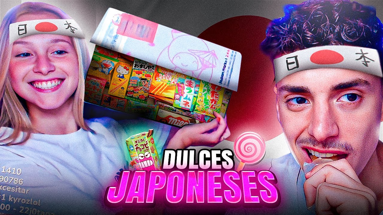 PROBANDO DULCES JAPONESES CON SYLVIA