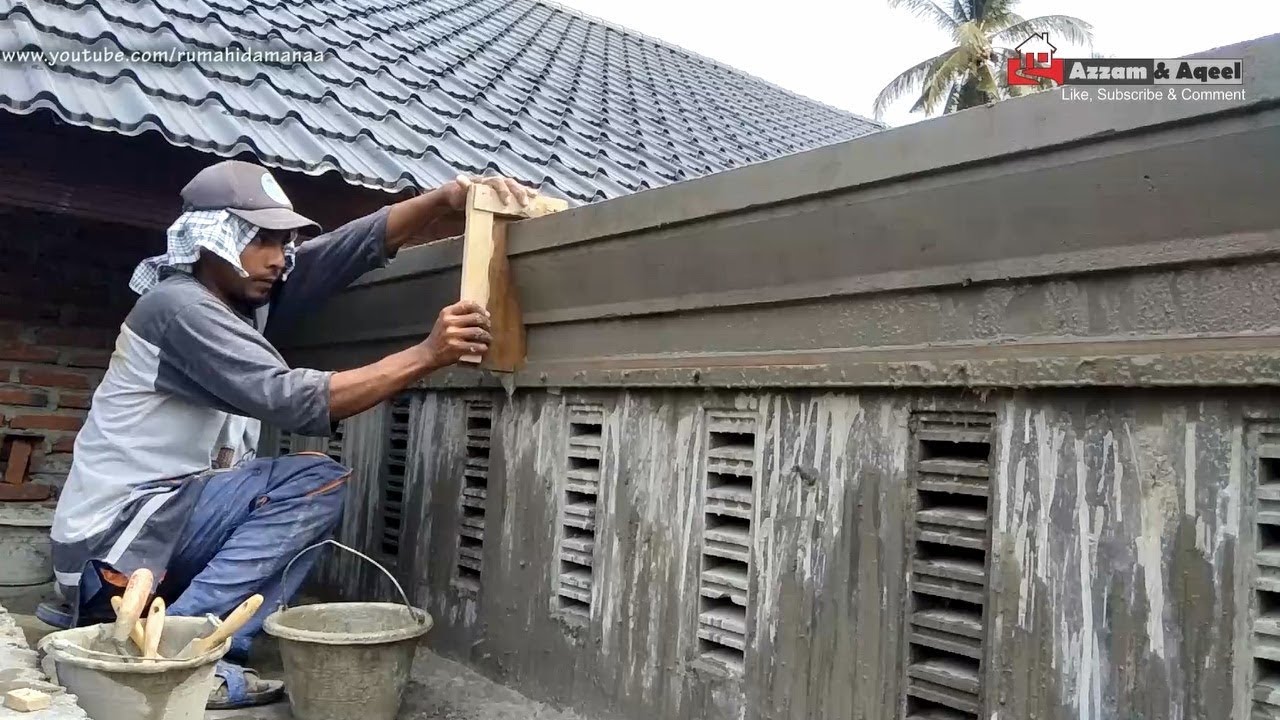  Cara  Membuat  Profil Beton Carport Rumah  Minimalis  Eps56 