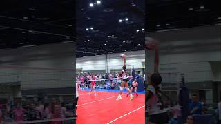 🔥 Back Row Had NO Chance Against Angelina’s Pipe Attack! #highlights #athlete #nike