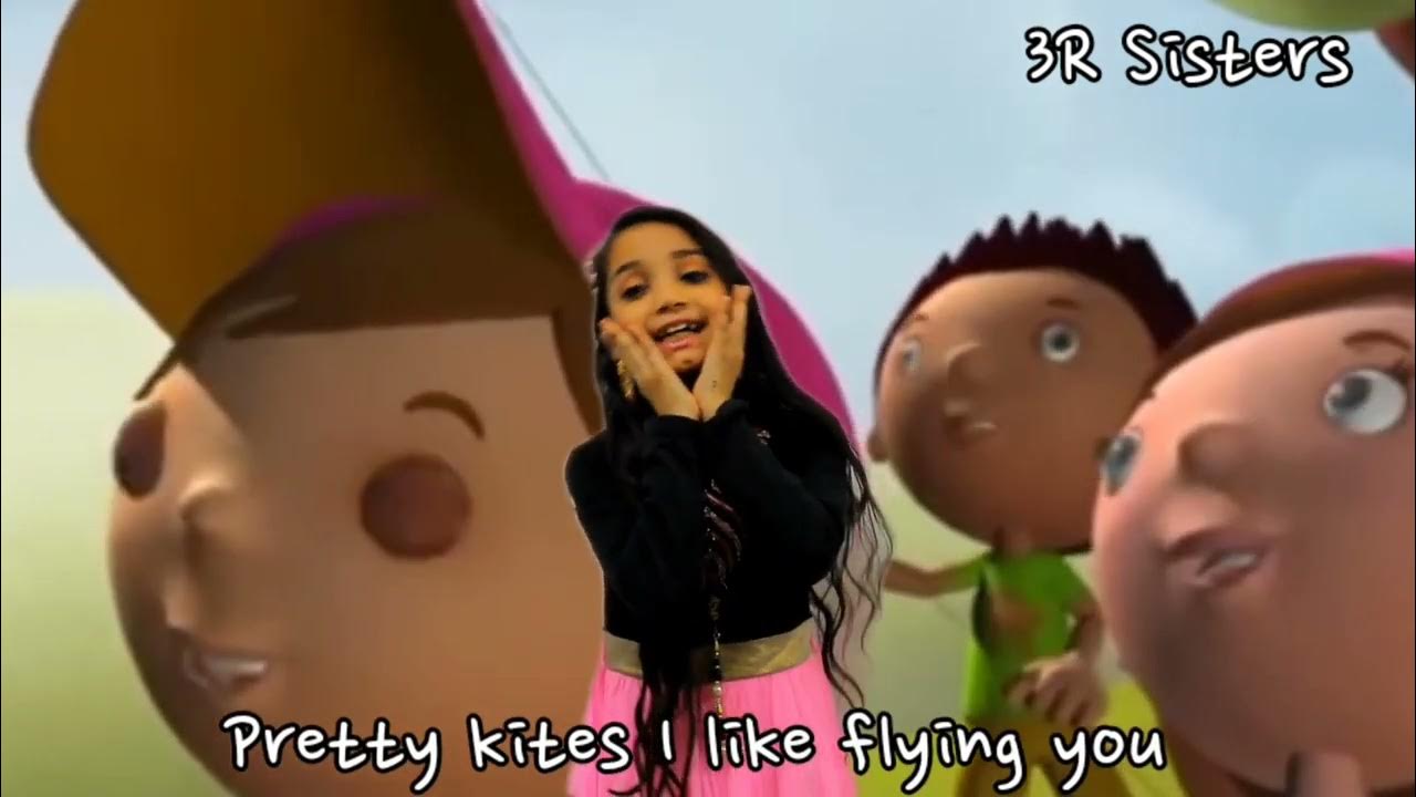 Kites Kites Nursery Rhymes for Kids in English 3R Sisters YouTube