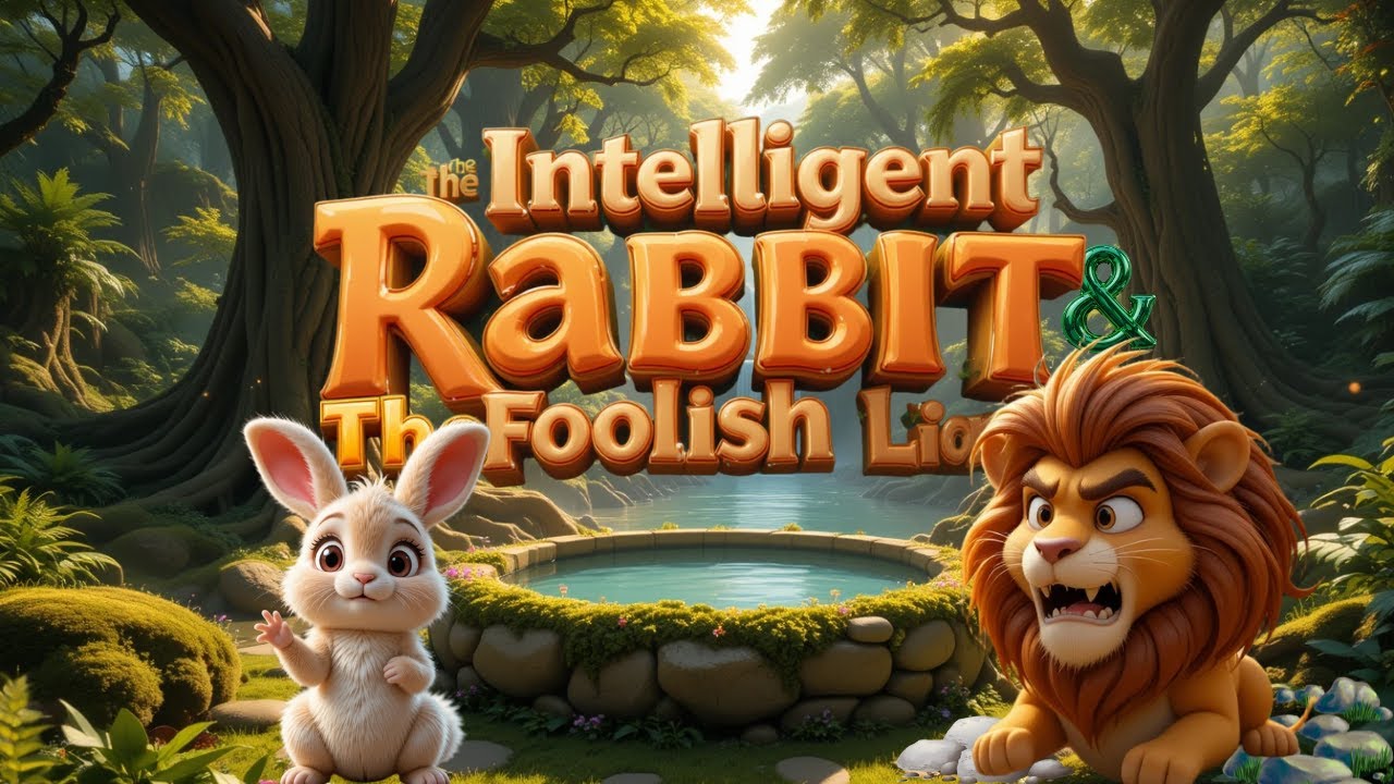 The Intelligent Rabbit and The Foolish Lion | Little Wild Tales ...