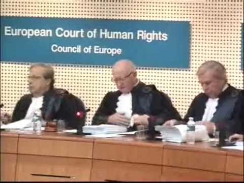 The European Court of Human Rights (ECHR) hearing takes place before 19 judges sitting in 'Grand Chamber', and begins with an address by its President . The Grand Chamber consists of: Jean-Paul Costa (France), President, Christos Rozakis (Greece), Nicolas Bratza (United Kingdom), Peer Lorenzen (Denmark), FranÃ§oise Tulkens (Belgium), Josep Casadevall (Andorra), Giovanni Bonello (Malta), Vladimiro Zagrebelsky (Italy), Lech Garlicki (Poland), Khanlar Hajiyev (Azerbaijan), Ljiljana MijoviÄ (Bosnia and Herzegovina), Egbert Myjer (Netherlands), David ThÃ³r BjÃ¶rgvinsson (Iceland), JÃ¡n Å ikuta (Slovakia), Mark Villiger (Liechtenstein), PÃ¤ivi HirvelÃ¤ (Finland), IÅÄ±l KarakaÅ (Turkey), judges, Ann Power (Ireland), Karel Jungwiert (Czech Republic), Alvina Gyulumyan (Armenia), substitute judges. Grand Chamber hearing of the European Court of Human Rights of the Council of Europe 18th November 2009 - which awaits judgement - in the case of Demopoulos v. Turkey and 7 other cases. The applicants are all Cypriot nationals of Greek Cypriot origin. They 'claim' to be the owners of movable and immovable property located in the northern part of Cyprus, which has been occupied by the Turkish army since 1974. The illegally declared Turkish Republic of Northern Cyprus, condemned by UN resolutions and recognised by no country other than Turkey, has set up an 'Immovable Property Commission' and this hearing involves whether this is to be recognised as adequate or not. Cypriot refugees 'allege' that <b>...</b>