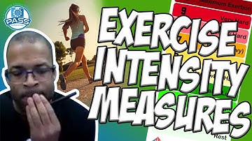 NPTE Practice Questions: Exercise Intensity Measures