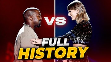 The Full History Of Taylor Swift VS Kanye West