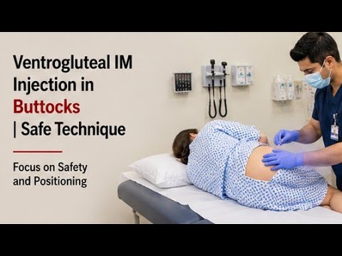 Buttock Injection Procedure 💉 | Safe IM Injection Method - YouTube