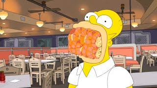 Homero prueba los camarones rellenos L0S SlMPS0NS Capitulos completos en español Latino