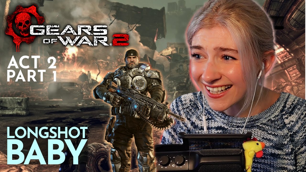 DEEP IN THE HOLLOW ~ Gears of War 2 First Playthrough ~ Act 2 Part 1
