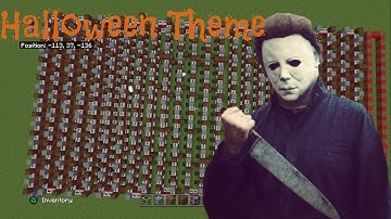 Halloween Theme (Note Block Minecraft)