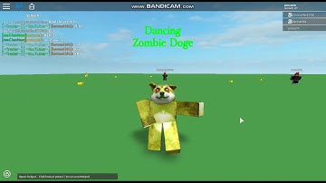 Roblox Script Showcase Episode #134 Dance Zombie Doge [LEAK]