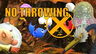 Beating Pikmin 3 Deluxe Without Throwing a Pikmin (Or a Captain) - How Many Throws Does it Take?