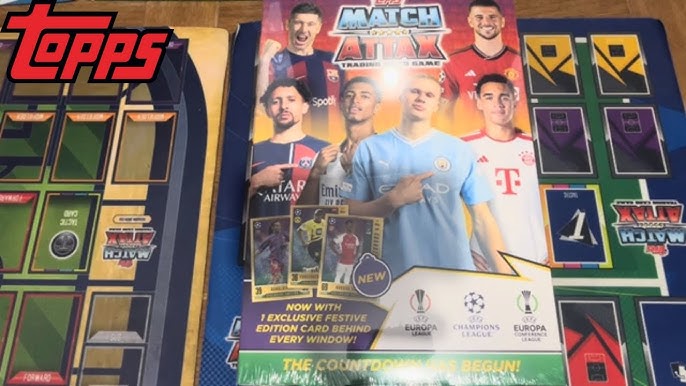 Topps UEFA Champions League Match Attax 23/24 Trading and Collectible Card  Game(Flow Pack- Pack of 40)