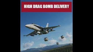 DCS: F/A-18C Hornet High Drag Bombs Training Lesson Recording