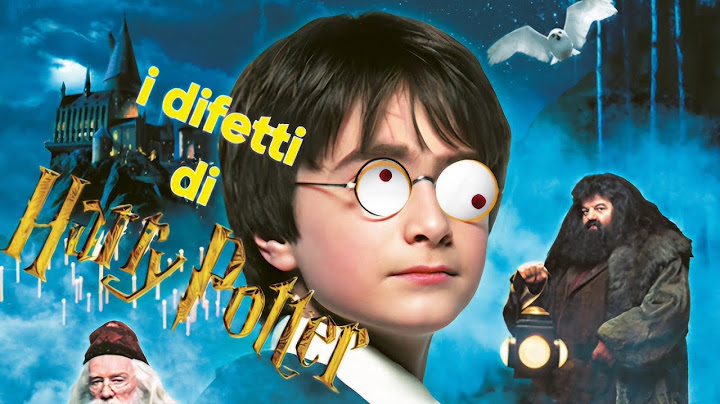 harry potter fa schifo