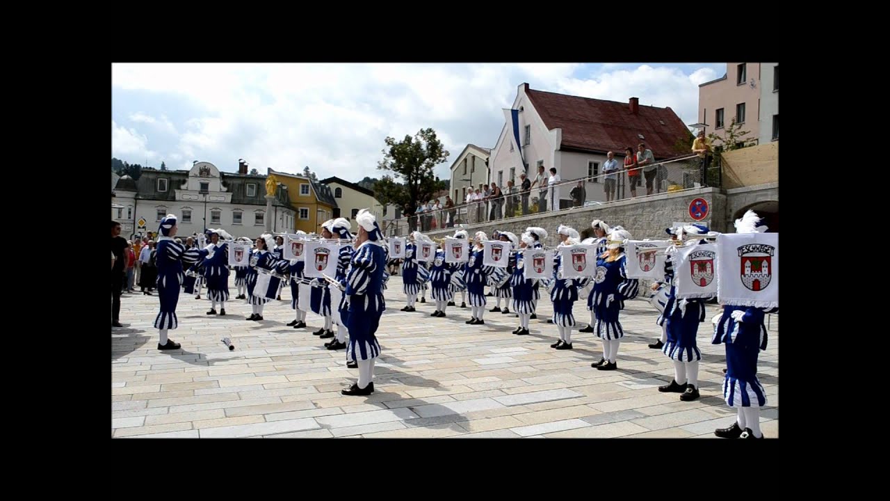 Standkonzert Fanfarenzug Eschwege am Pichelsteinerfest 2012