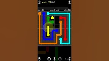 Flow Free 8x8 Level 99
