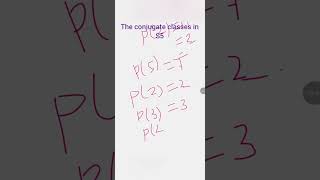 The conjugate classes in S5,#easymathsgoldfish ,#ugtrbmaths ,#pgtrbmaths ,#maths ,#algebra ,#group