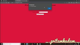 Javascript Program to check if Given Number is Prime or not Wealth