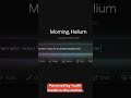 From Prompt to Premium Commercial in Seconds | Helium AI