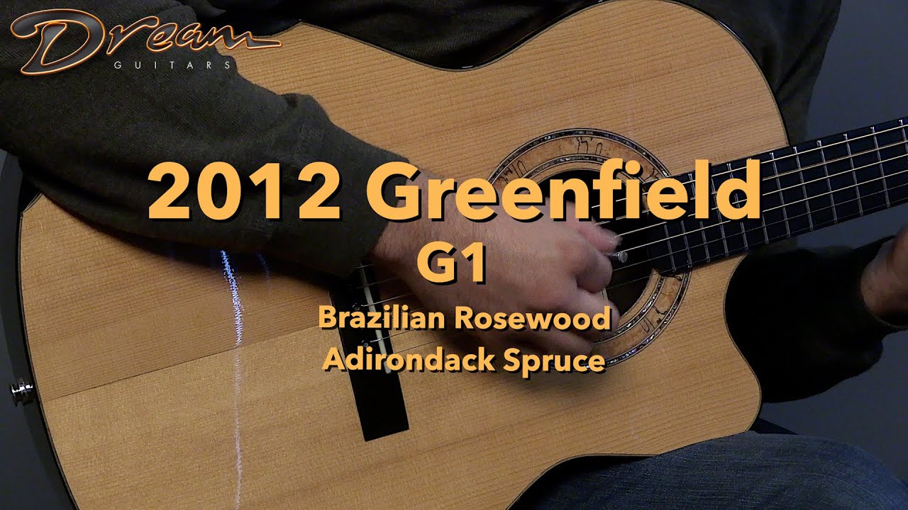 2002 Greenfield G1, Brazilian Rosewood/Adirondack Spruce - Dream