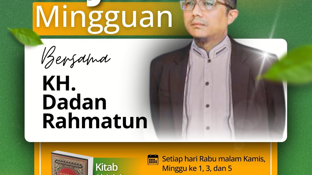 Kajian bersama ust.Dadan Masjid At-Taqwa Jalaksana 