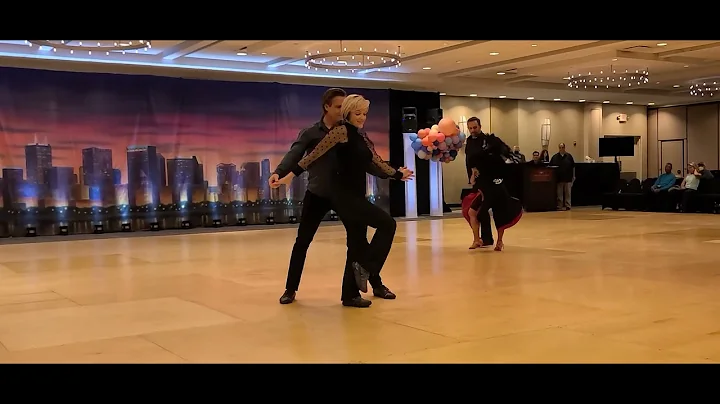 Pro Am Hustle. Dawn Lara & Nino DiGiulio at Chicag...