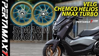 UPGRADE Velg Yamaha NMAX Turbo Neo Pakai Chemco Helios Pelek Semakin Kekar #nmaxturbo #chemco #nmax