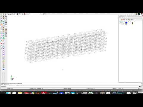 Generating mesh for 3 pt bend test - GID