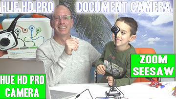 Hue HD Pro Document Camera for Seesaw, Zoom, Skype, and Classroom