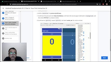 Android Fundamentals 1.2A, 1.2B, 1.3 (Muhammad Tubagus Alimudin 1202160396)