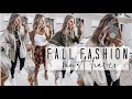 Fall Fashion Must Haves | Capsule Wardrobe | + Favorite TULA Products ATM