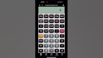 Construction Master Pro Calculator to figure out concrete yards! #concrete #construction #calculator