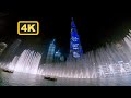 4K❘ Burj Khalifa Wonderful Fountain Show in Dubai ❘ Шоу Фонтанов у Бурж Халифа в Дубае