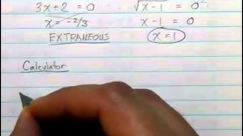 Pre-Calculus 1.1 - Modeling and Equation Solving (part 4)