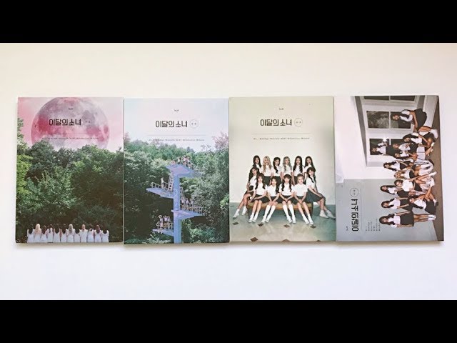 LOONA (今月の少女) LUMINOUS Album Unboxing 