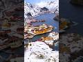 Norway is a country in Europe |must visit nusfjord village|#shorts #travel #norway #winter #trending