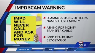 IMPD scam warning
