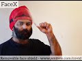 Remove Low Cost Facesheild (FaceX) by Amitoje India