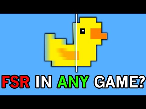 FSR IN ANY GAME?! | Lossless Scaling on an APU |  | AMD Ryzen 5 5500U Radeon 7 Graphics