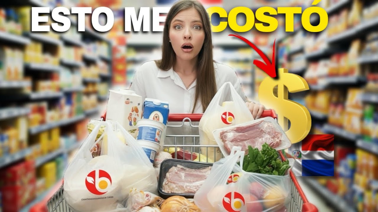 Mi PRIMERA COMPRA en Supermercado Bravo 🇩🇴 siendo CUBANA🇨🇺 ¡Esto me costó!