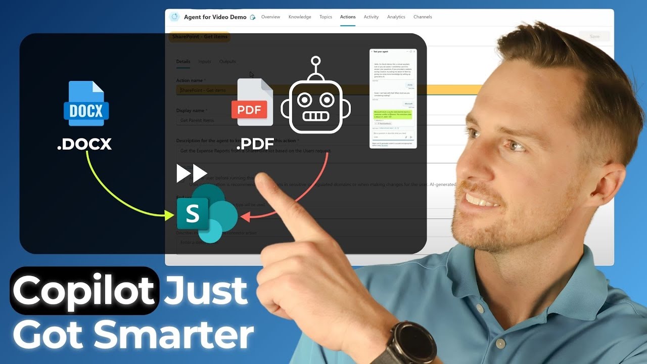 Turn SharePoint into an AI-Powered Knowledge Base for Copilot 🔥 - YouTube
