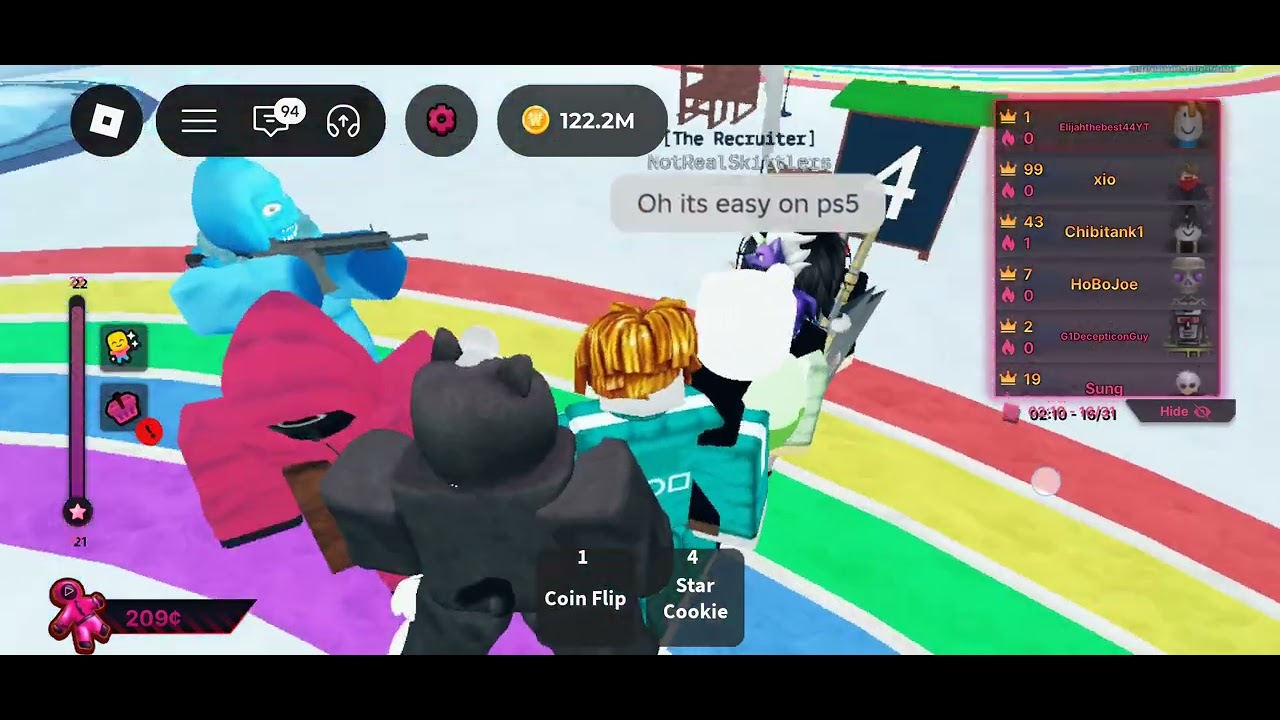 Day 2 part 3 season 1 ink game hardcor Week 1 