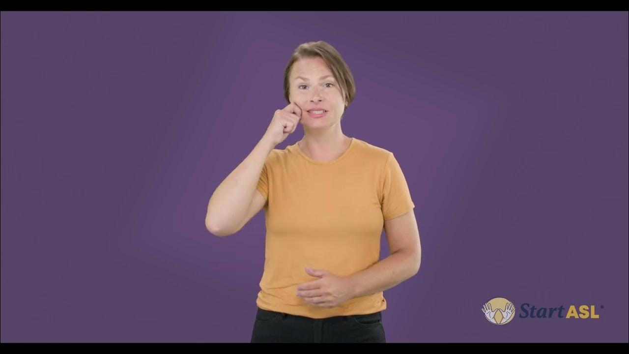 skin in ASL YouTube