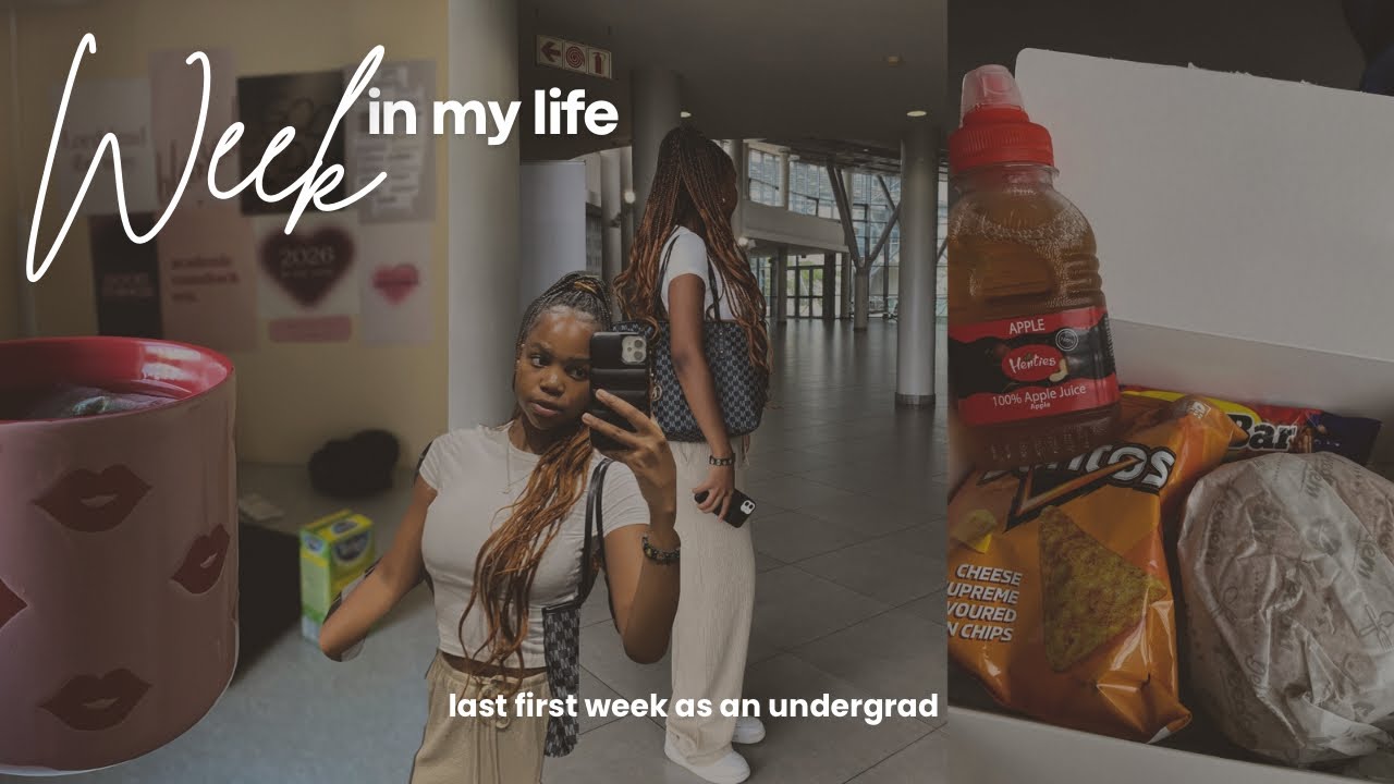 #uni diaries| last first week of lectures|Res Event| Tutor Training| Bible Study+ more| UWCYouTuber 