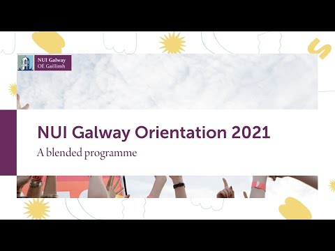 NUI Galway Orientation 2021: Highlights